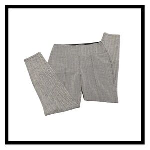 nine west- medium grey pull on dress leggings for work or play- worn once-